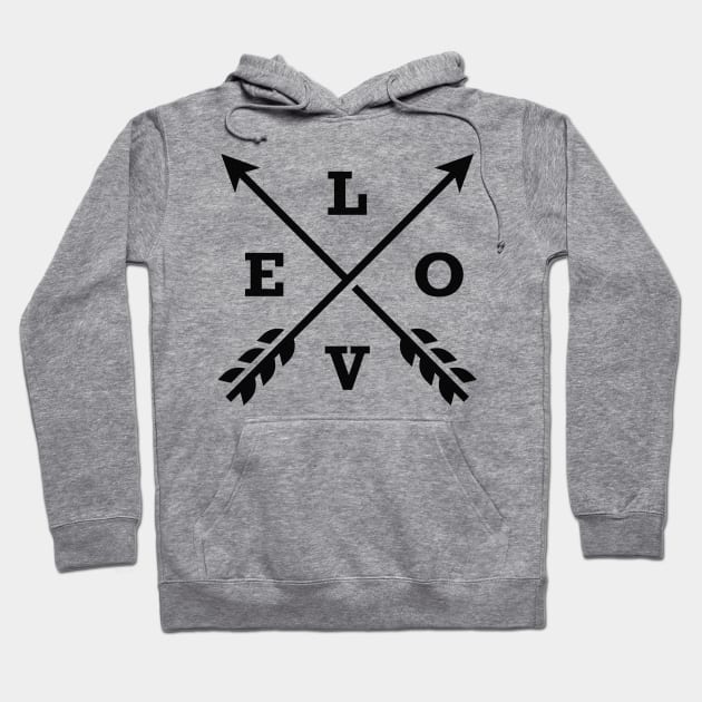 Love Arrows Hoodie by KC Happy Shop